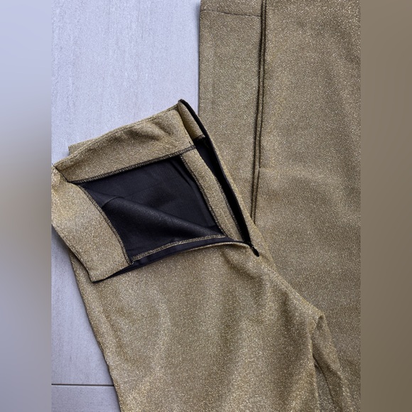 Gold flare pants - Picture 7 of 16